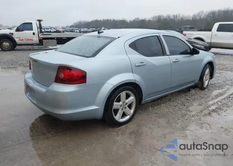 2013 Dodge Avenger Se z USA, uszkodzony, nr VIN 1C3CDZAB6DN636778